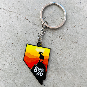 Bighorn Sunset Keychain