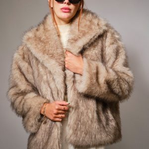 Faux Fur Coat