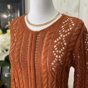 Crochet Knit Dress