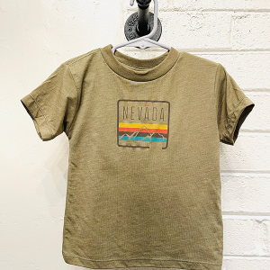 Toddler Tri-blend Short Sleeve Tee - Mountains