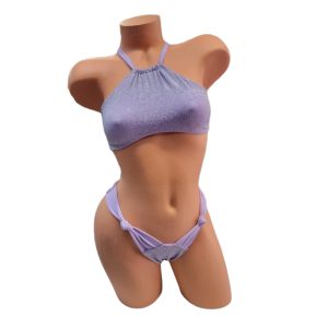 Shimmer Lilac Knotty Bottoms