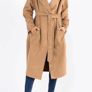 Suede Trenchcoat