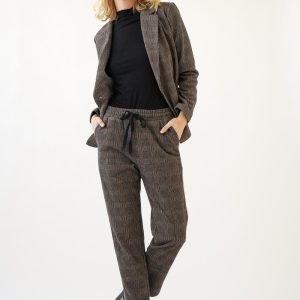 Checkered Tuxedo Pants