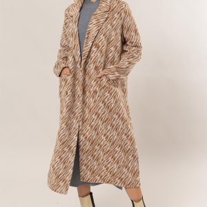The Zebra Print Coat