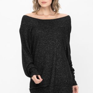 Off the Shoulder Tunic Dress
