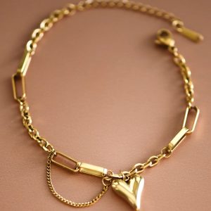 Charm & Chain Bracelet