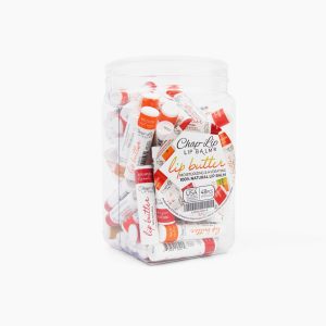 Chap-Lip Lip Butter 100% Natural Lip Balm (48 count) Jar