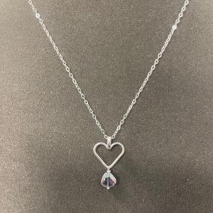 Mystic Topaz & Sterling Silver Necklace