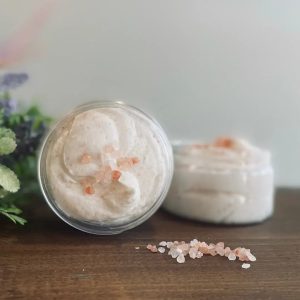 3-in-1 Exfoliating Salt Scrub - Scalp, Body & Foot Exfoliant