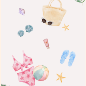 A Summer Day Greeting Card