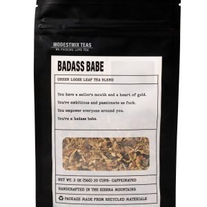 Badass Babe: spiced green loose leaf tea blend