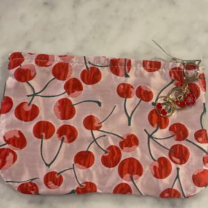 Cherry Makeup Bag Lg