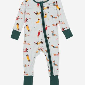 Baby's Footed Bamboo Pajamas - Baby Pajamas - Bamboo