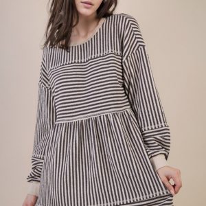 Stripe Mini Dress
