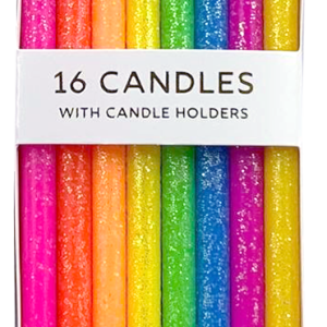 Tall Neon Rainbow Gradient 16 Set