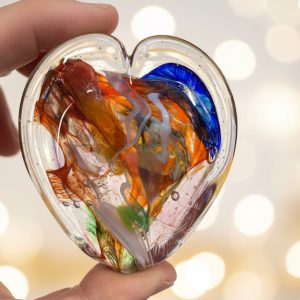 Glass Art Heart