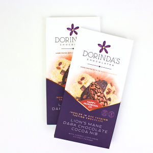 Lion's Mane Dark Chocolate Cocoa Nib