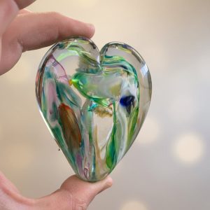 Glass Art Heart