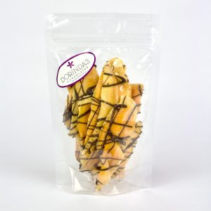 Chocolate Drizzled Mango