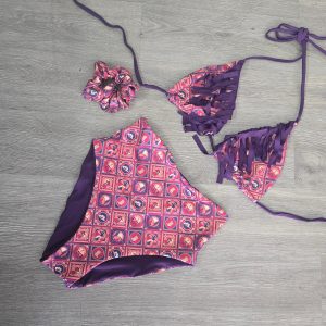Maroon Hawaii Cowgirl SET