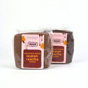 Chocolate Dipped Graham Cracker Cookies