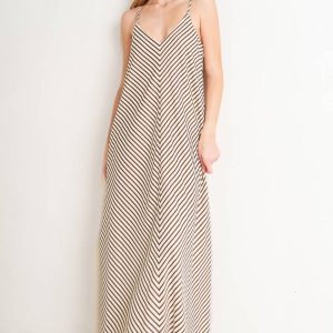 Striped Maxi