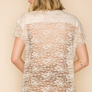 The Meadow Lace Knit Top