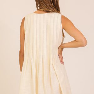 Tie-Front Mini Dress