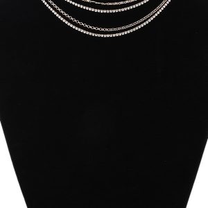 Mixed Rhinestone Necklace