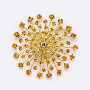 Large Flower Brooch