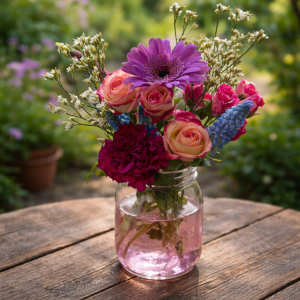Blush Garden Charm Arrangement