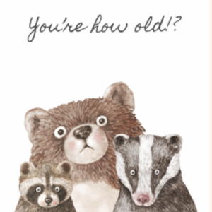 Furry Friends Birthday Greeting Card