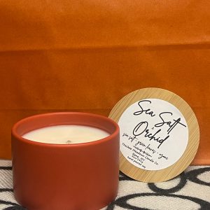 Sea Salt & Orchid – Hand-Poured Soy Candle (5 oz)