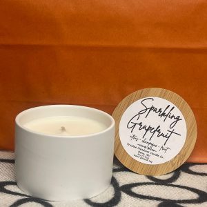 Sparkling Grapefruit – Hand-Poured Soy Candle (5 oz)