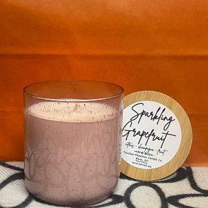 Sparkling Grapefruit – Hand-Poured Soy Candle (9 oz)