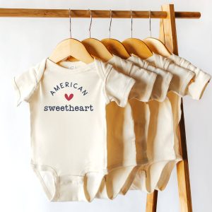 American Sweetheart Baby Bodysuit | Fourth of July Baby