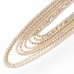 Mixed Rhinestone Necklace