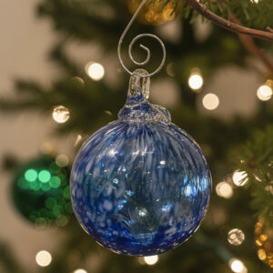Hand Blown Glass Ball Ornament