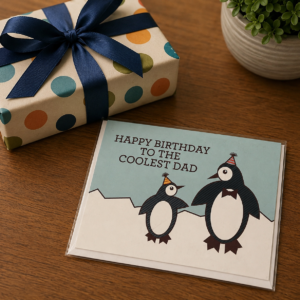 Penguin Birthday Card