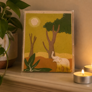 3D Elephant Card
