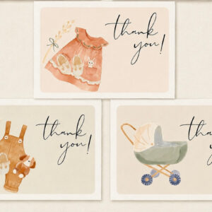 Baby Thank You Cards